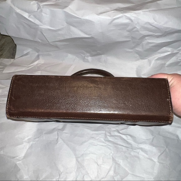 VINTAGE Leather Handbag, Unbranded - Picture 4 of 7